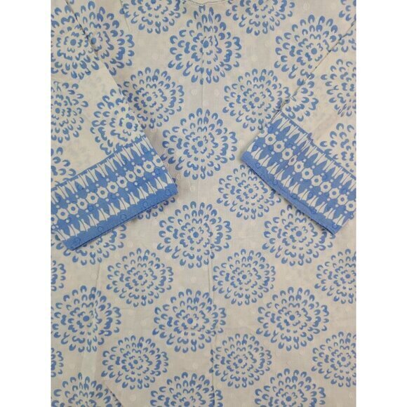 Vineyard Vines Floral Boho Tunic Top Womens Small - Picture 3 of 7